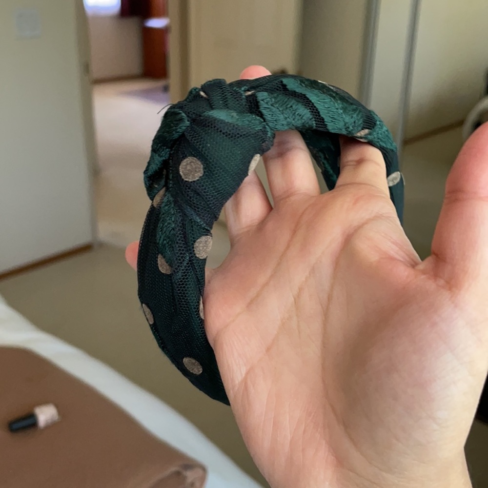 Green headband